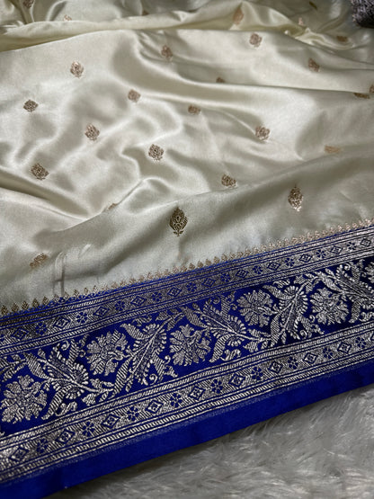 Premium Banarasi Mashru katan silk saree MK182