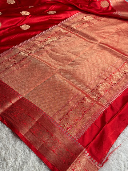 Premium Banarasi Mashru katan silk saree MK288