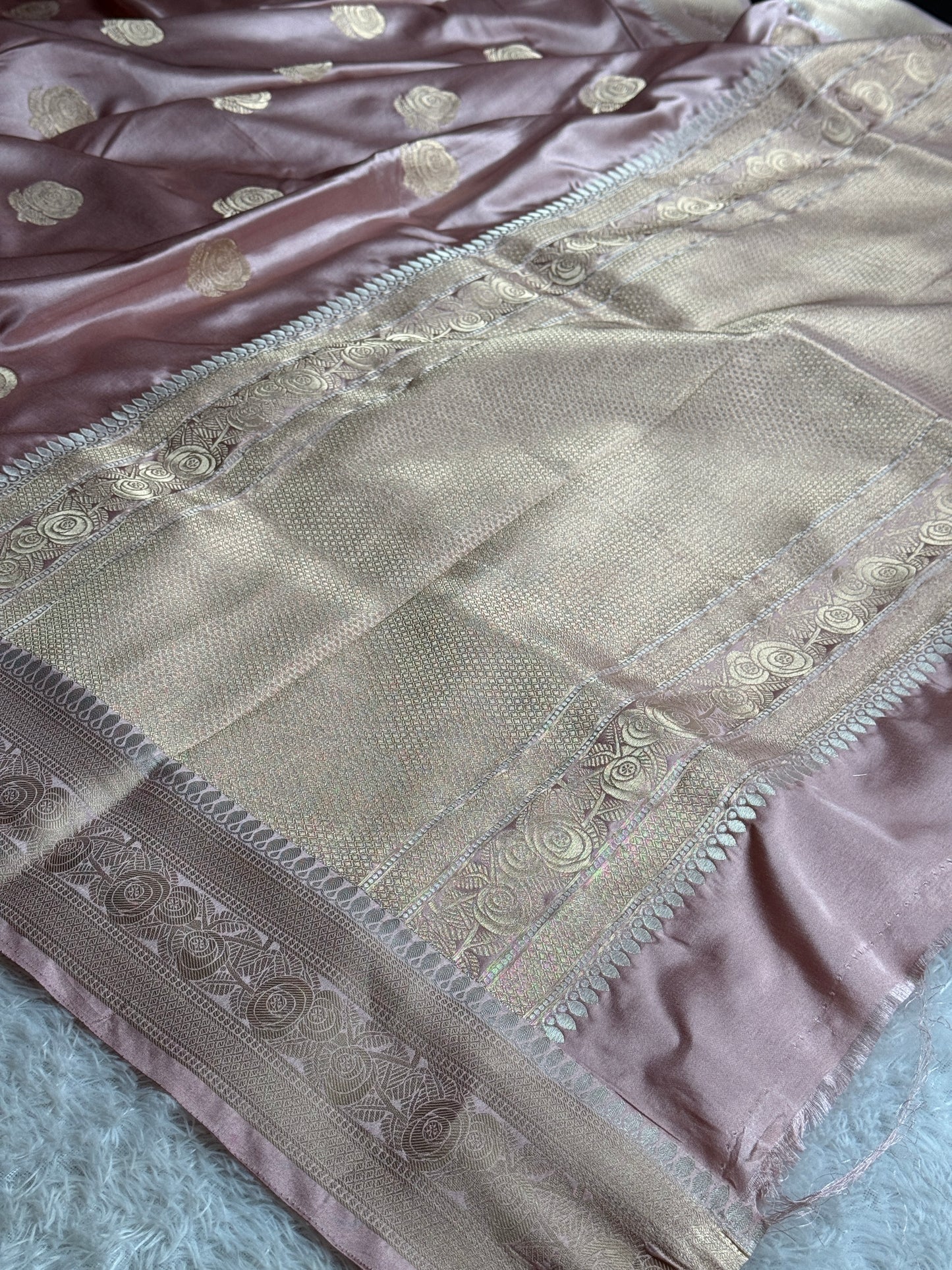 Premium Banarasi Mashru katan silk saree MK288