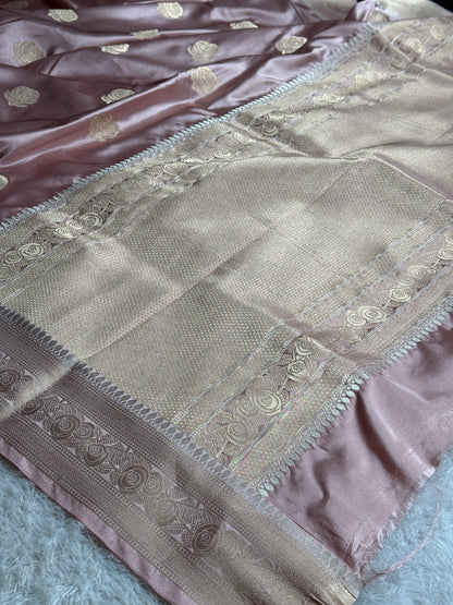 Premium Banarasi Mashru katan silk saree MK288