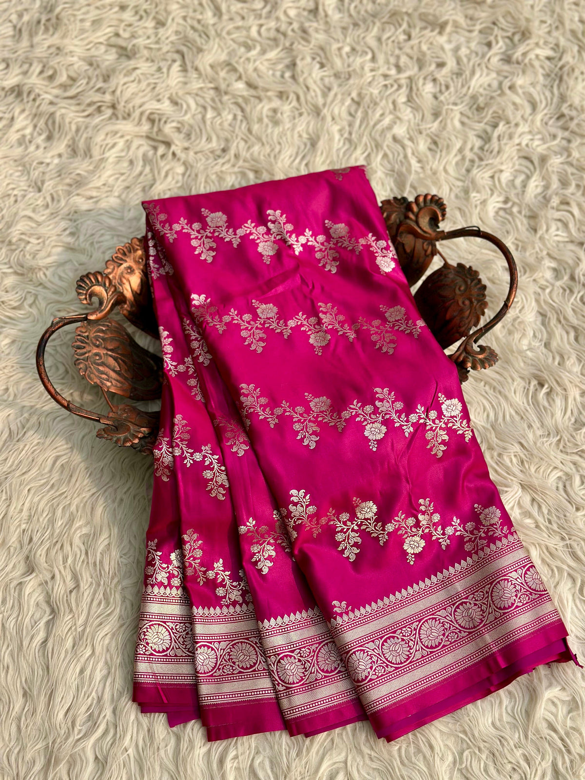 Banarasi mashru katan silk saree MK132