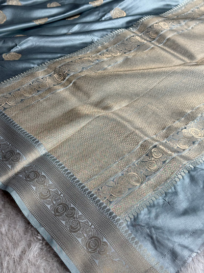 Premium Banarasi Mashru katan silk saree MK288