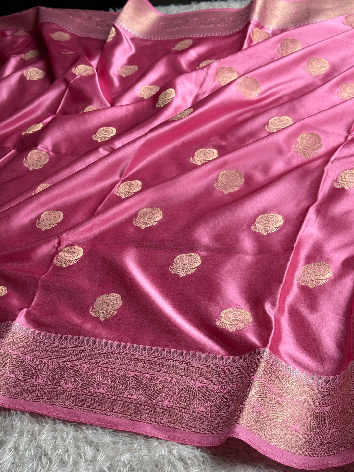 Premium Banarasi Mashru katan silk saree MK288