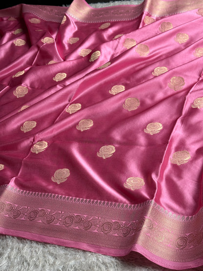 Premium Banarasi Mashru katan silk saree MK288