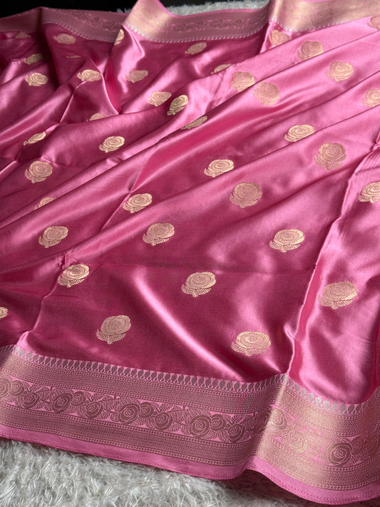 Premium Banarasi Mashru katan silk saree MK288
