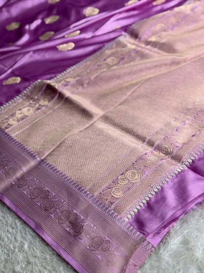 Premium Banarasi Mashru katan silk saree MK288