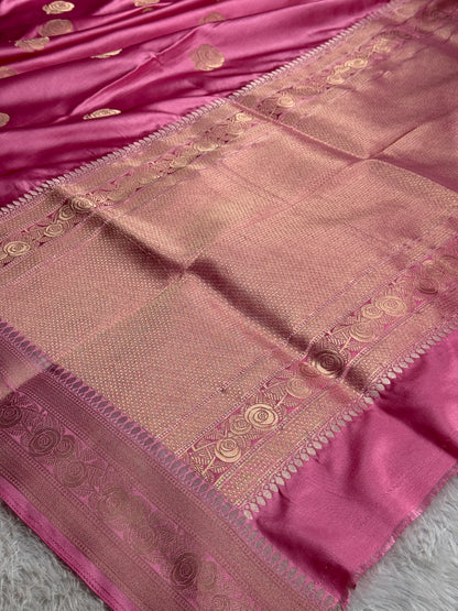 Premium Banarasi Mashru katan silk saree MK288