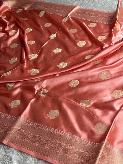 Premium Banarasi Mashru katan silk saree MK288