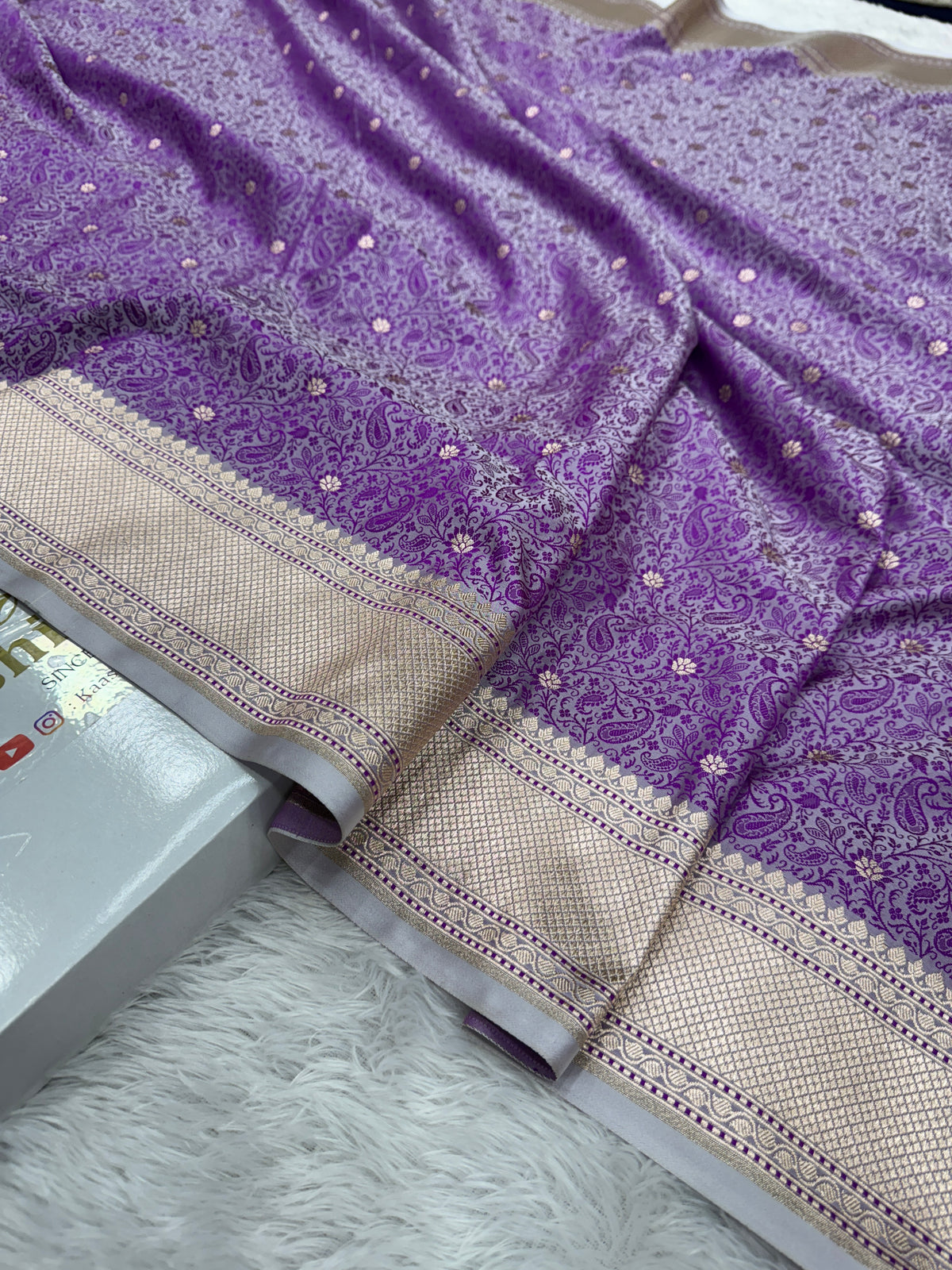 Premium Banarasi Mashru tanchui jaal Disign MK181