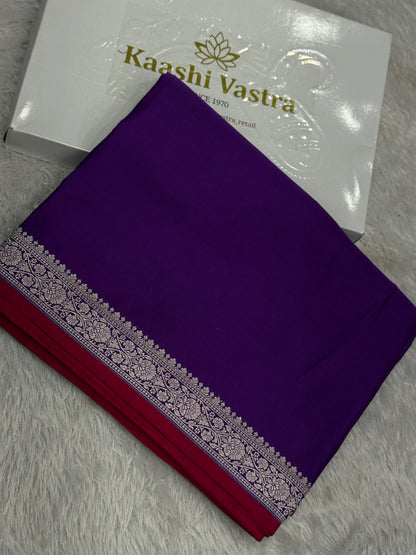 Premium Banarasi Mashru katan silk saree MK185