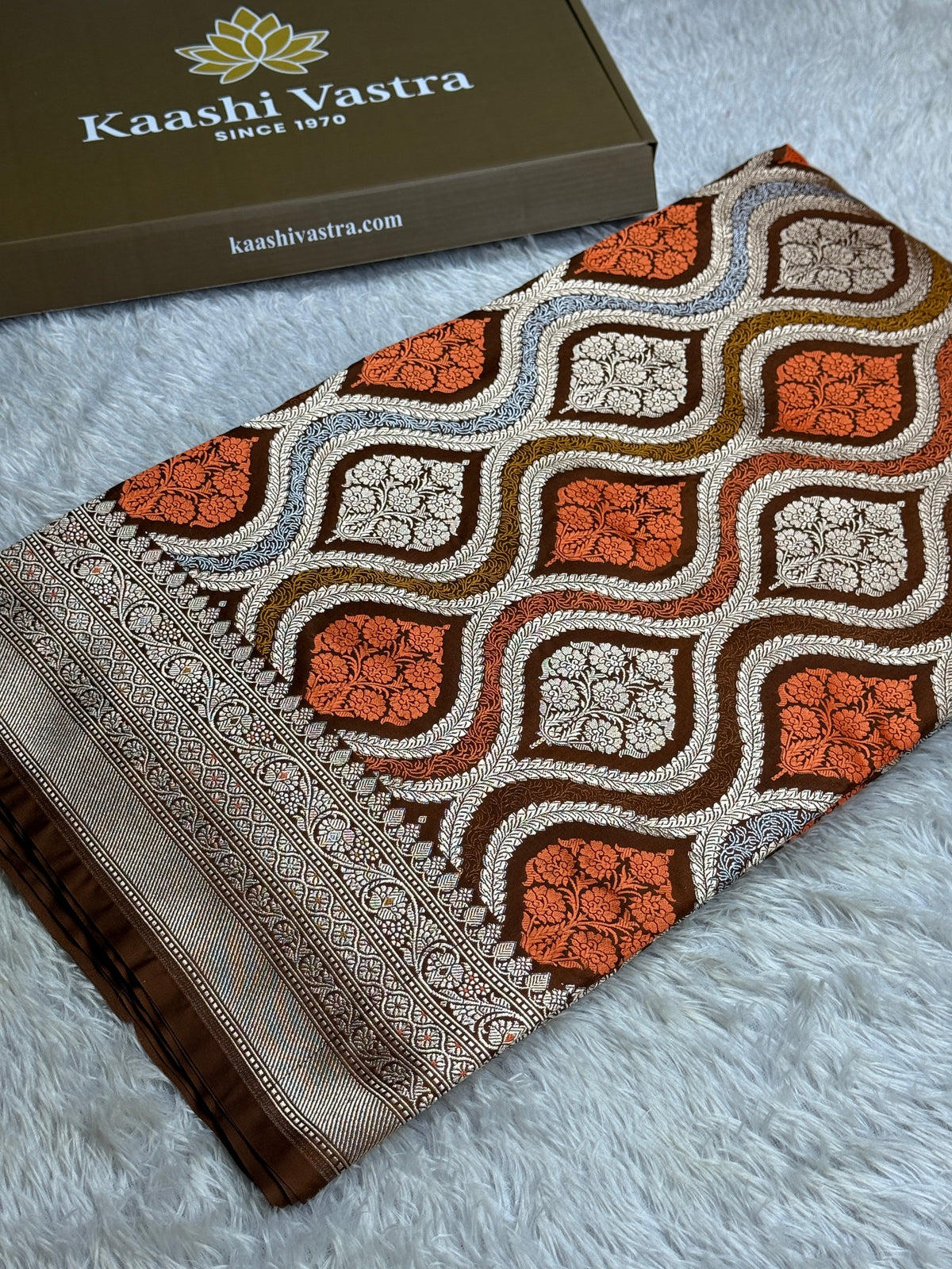 Premium Banarasi tilfi Mashru katan silk saree MK206