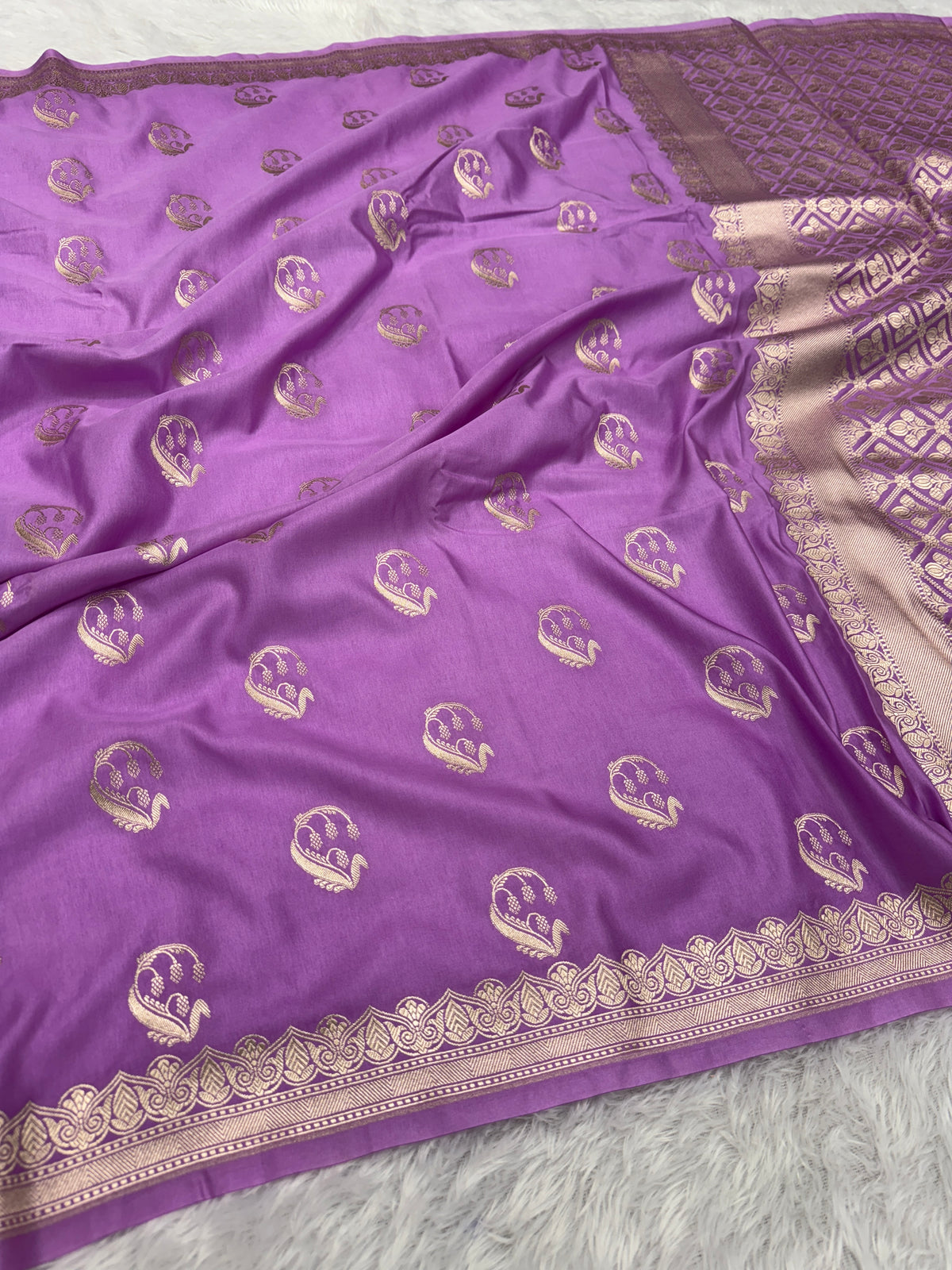 Premium Banarasi Mashru katan silk saree MK196