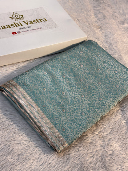 Premium Banarasi Mashru katan silk MK181