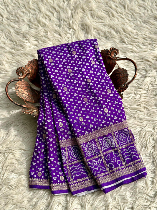Banarasi Crep georgette silk saree CR110