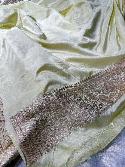 Premium Banarasi Mashru katan silk saree MK205