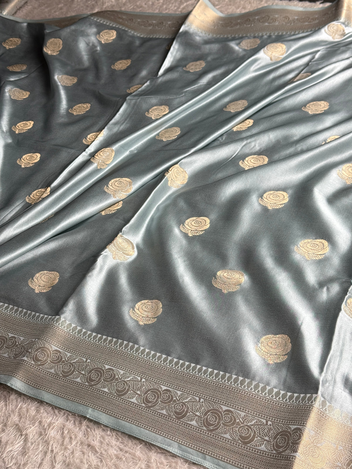 Premium Banarasi Mashru katan silk saree MK288