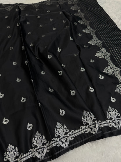 Banarasi mashru katan silk saree MK140