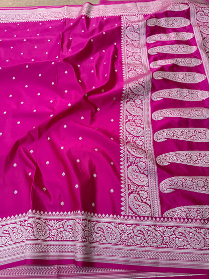 Banarasi mashru katan silk saree     MK107