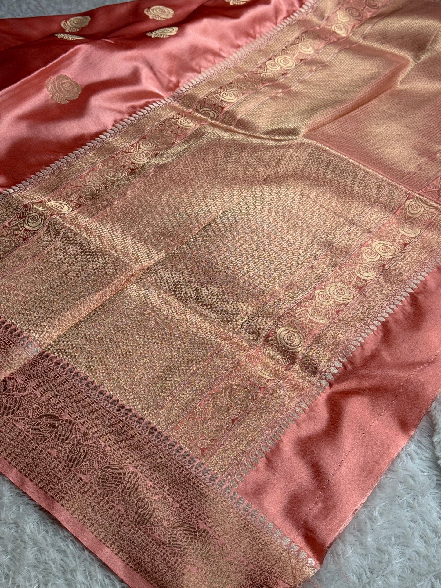 Premium Banarasi Mashru katan silk saree MK288