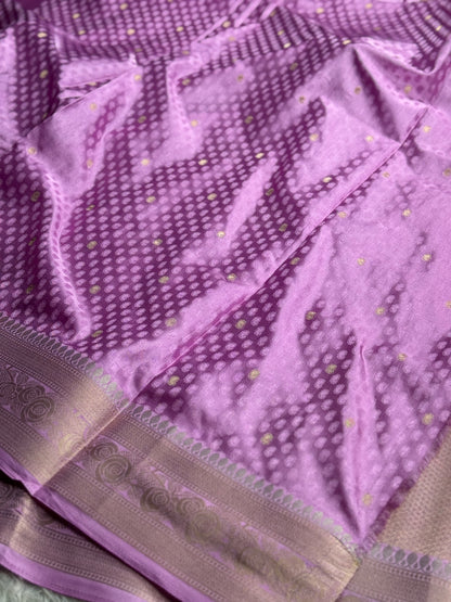 Premium Banarasi Mashru katan silk saree MK288