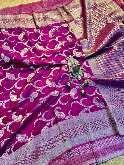 Banarasi Crep georgette silk saree cr103