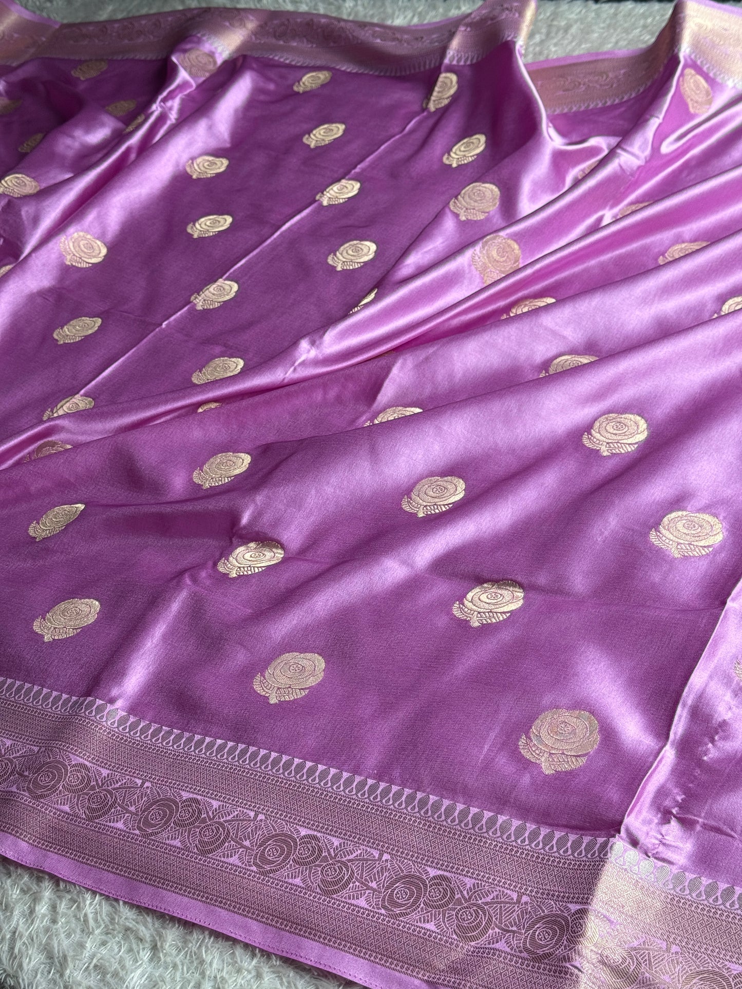 Premium Banarasi Mashru katan silk saree MK288