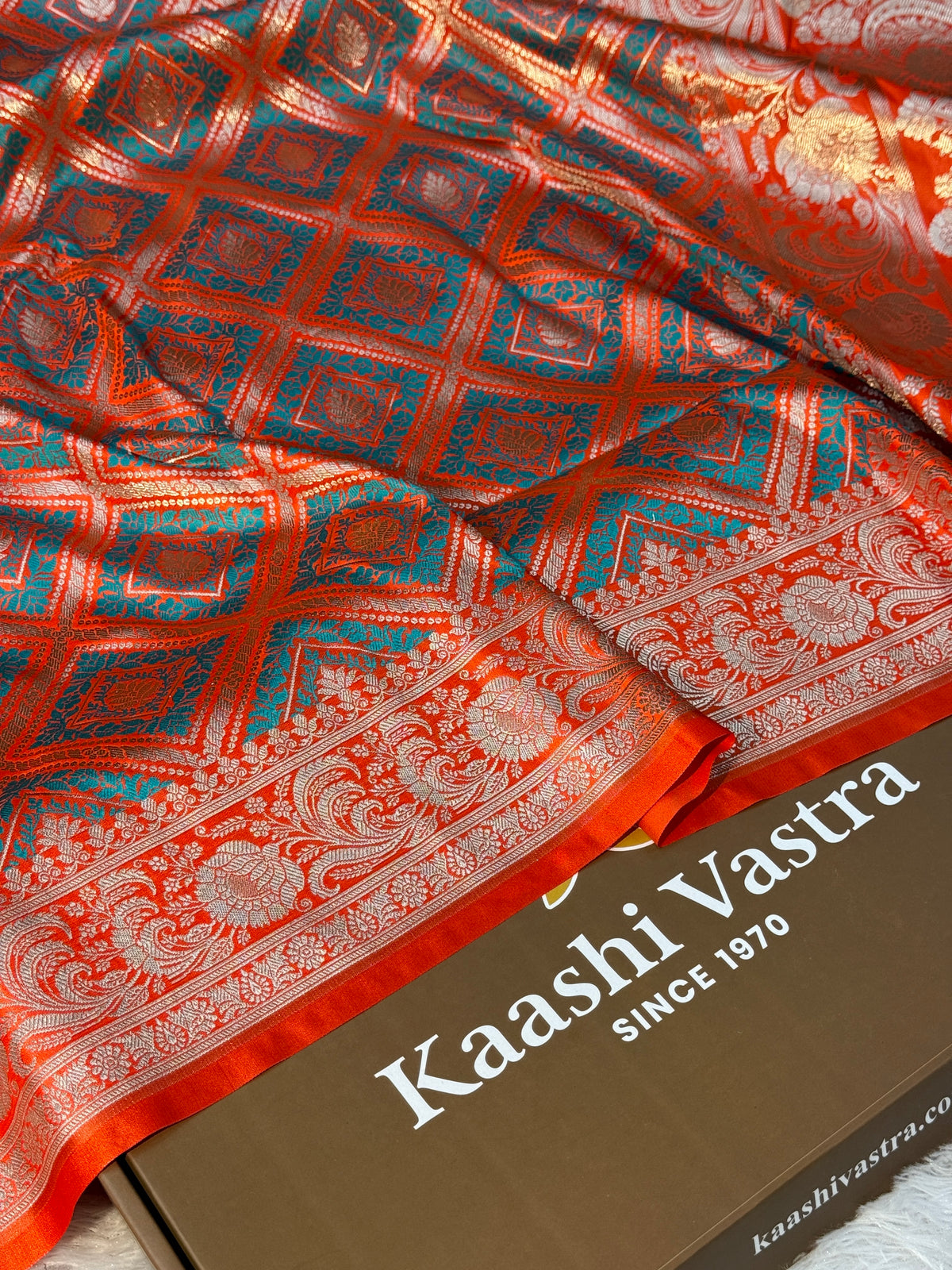 Premium Banarasi Mashru katan silk saree MK209