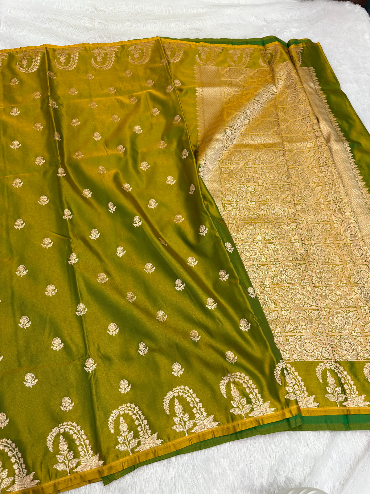 Banarasi Mashru katan silk saree MK145