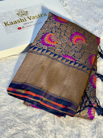Banarasi brocade katan silk saree BK101