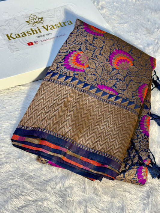 Banarasi brocade katan silk saree BK101