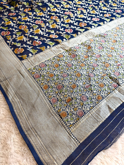 Premium Banarasi pure viscos georgette silk saree BPV101