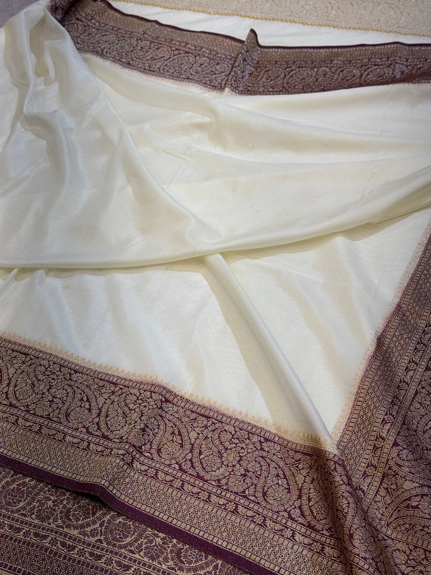 Banarasi crep georgette silk saree CR116