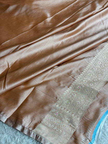 Premium Banarasi tilfi Mashru katan silk saree MK206