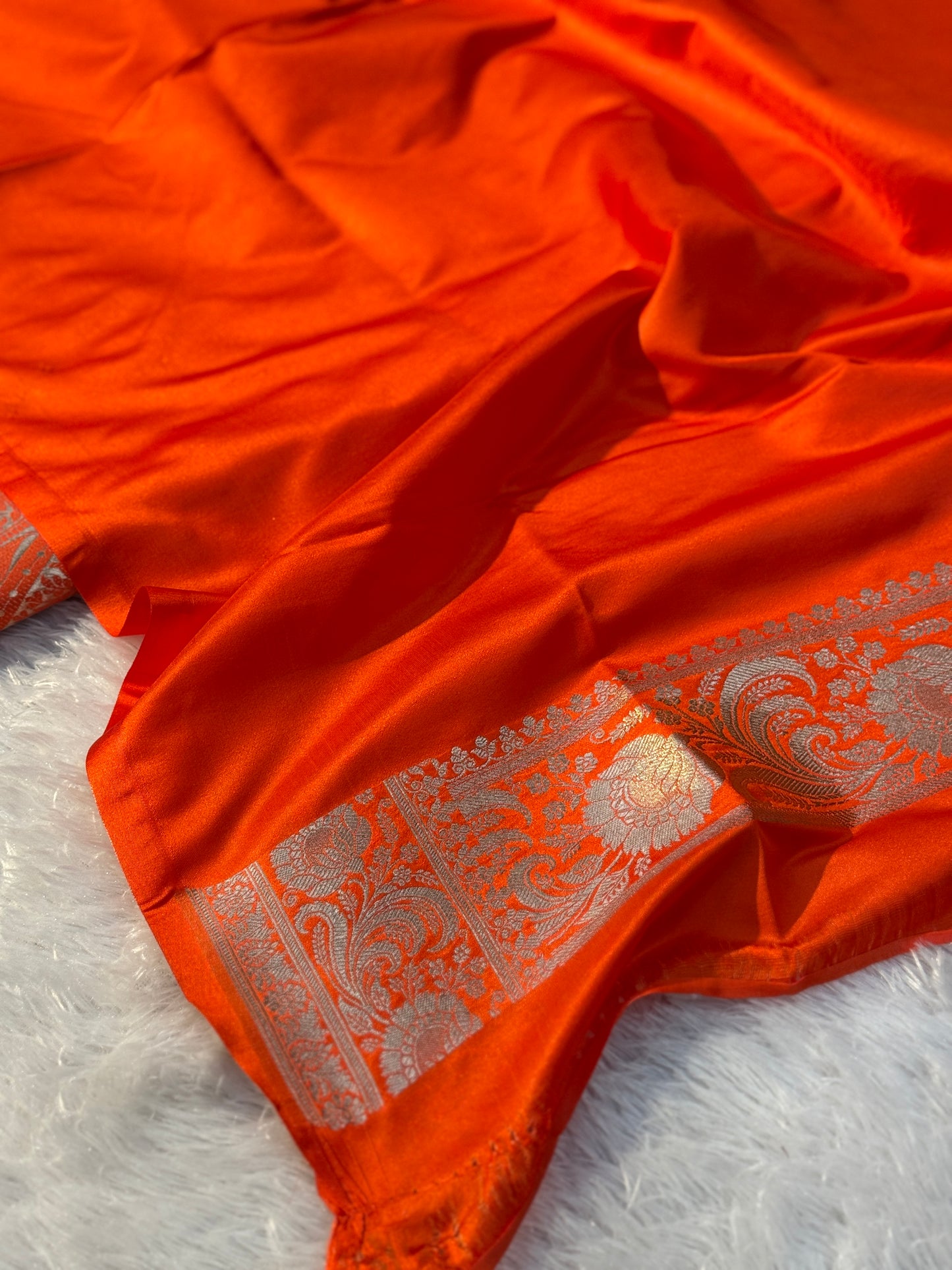 Premium Banarasi Mashru katan silk saree MK209