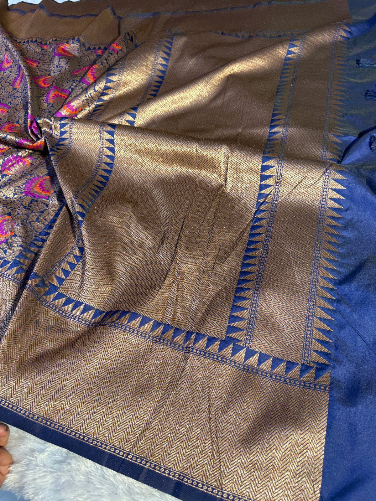 Banarasi brocade katan silk saree BK101