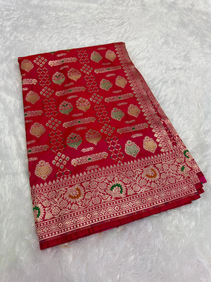 Banarasi Mashru katan silk saree MK150
