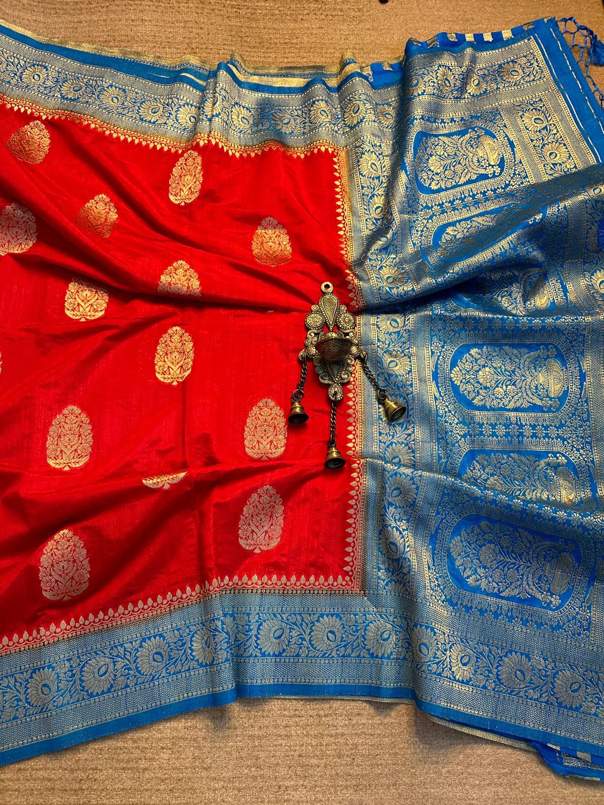 Banarasi mulberry cotton silk saree MB108